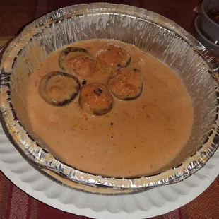 Stuffed mushroom "appetizer"