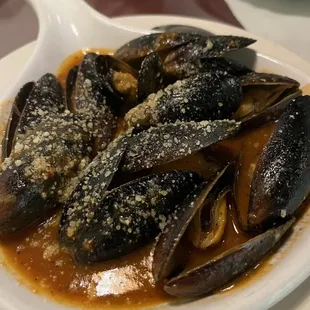 Spicy mussels