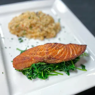 Blackened Salmon (Dinner Special Menu)