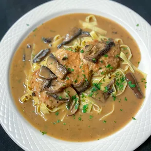 Veal Marsala (Dinner Menu)