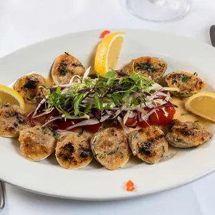 Baked Clams Oreganata