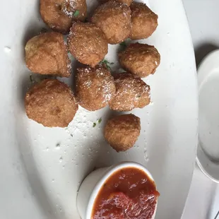 Fried mushrooms