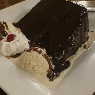 Wonderfully decadent chocolate cake