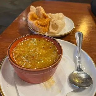 Ham and cabbage soup was SOOO good.