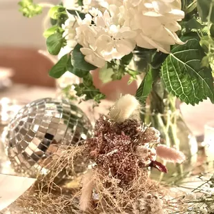 Table decor private dining room