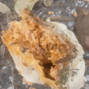 Super Burrito... mainly BEANS.