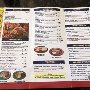 Menu July 2022