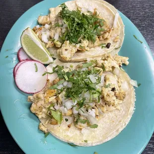 Chicken tacos