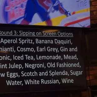 Monday Night Trivia at 7:30 always a good time! Please Boo "The Oldtimers" they deserve it!