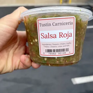 My fav. The verde salsa will kill parasites if you like it that hot lol. I stick with the red