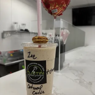 Oatmeal Cookie w/ 36g of Plant-Based Protein