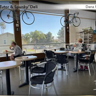 Dining area; I imagined something more &quot;organized.&quot;