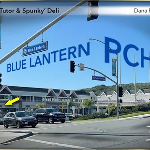 Located @ the corner of Blue Lantern &amp; Pacific Coast Hwy