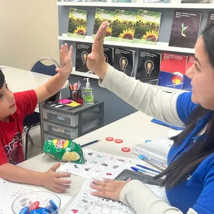 Student and tutor bonding!