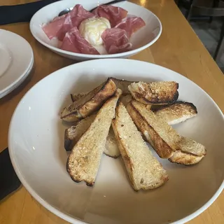 Prosciutto and burrata