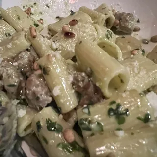 Gnocchi w/ Creamy Basil Pesto