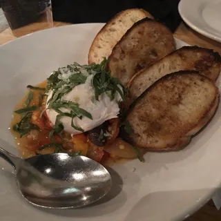 Burrata with Peperonata