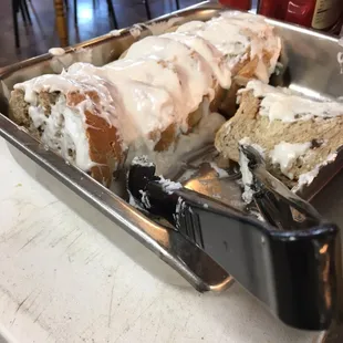 Home-made Sticky Buns.