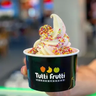 Tutti Frutti Frozen Yogurt