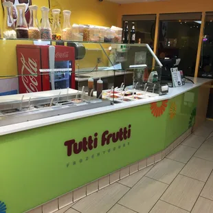 the interior of a restaurant