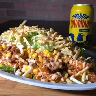 Corn plate / mazorcada