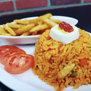 Colombian chicken rice / Arroz con pollo