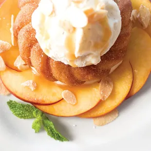 Rotating Seasonal Zeppole
(Peach Pictured)