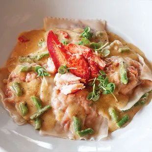 Rotating Seasonal Ravioli 
(Lobster Ravioli Pictured)