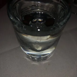 Sambuca~ comes out on fire