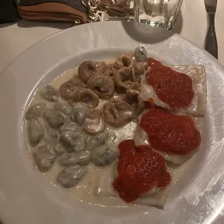 Homemade Trio di Pasta