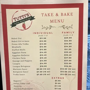 They do TAKE AND BAKE.