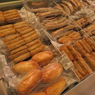 a variety of baked goods