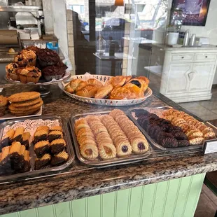 Delicious pastries