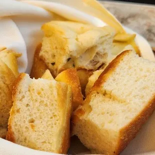 Warmly buttery Bread