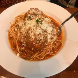 Spaghetti and Meatballs