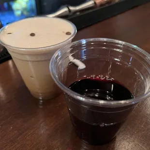 Tasty Tuscan red and espresso martini