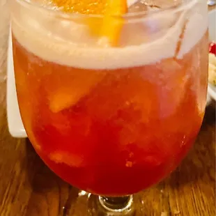 Italian iced tea