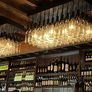 Love the lighting in the bar area-November 2022