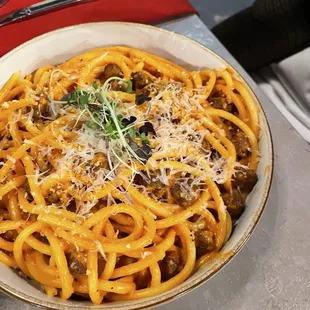 Spicy Sausage Pasta