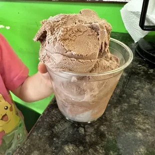 Chocolate ice cream