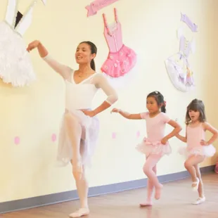 Ms. Tracy leads our fairy marches