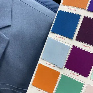 More swatches
