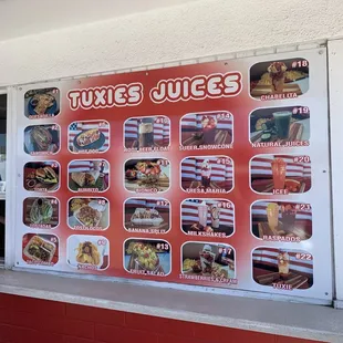 ramen and noodles, menu