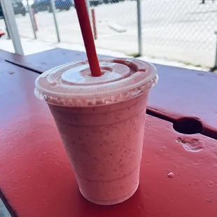 Strawberry smoothie