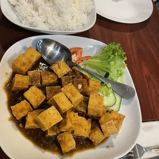 Lemongrass tofu