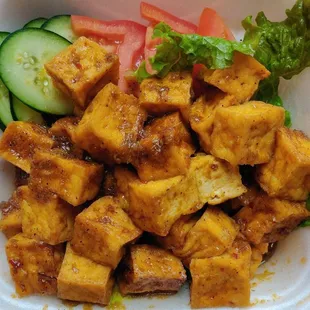 Lemongrass tofu, $12.95