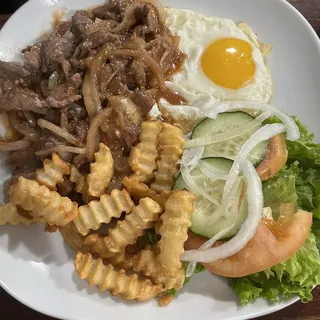 Saigon Strak Ba Bit Tet Khoai Lang va Trung Chien