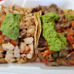 Two delicious tacos