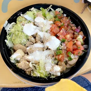 Chicken burrito bowl