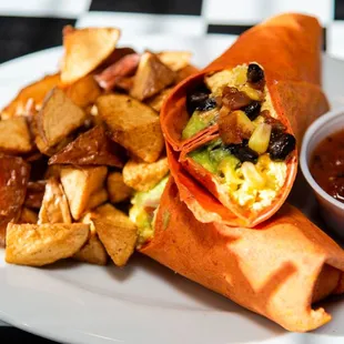 food, wraps, burrito, burritos and wraps